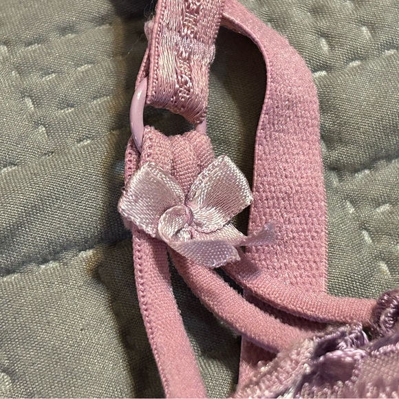 Frederick’s of Hollywood Gel Bra 34B Purple/Lavender Vintage - Picture 13 of 16